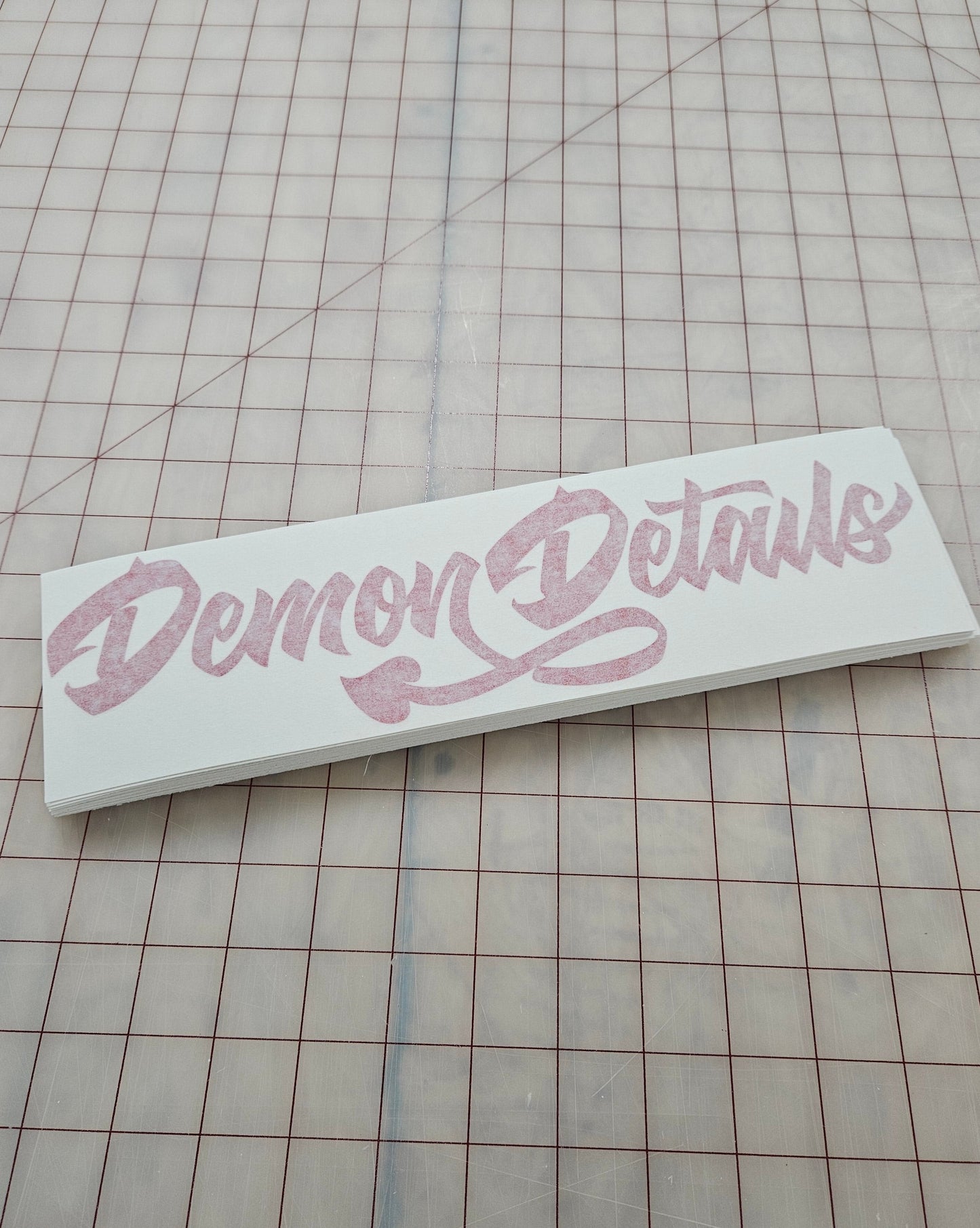 Custom Die-Cut Vinyl Sticker/Decal