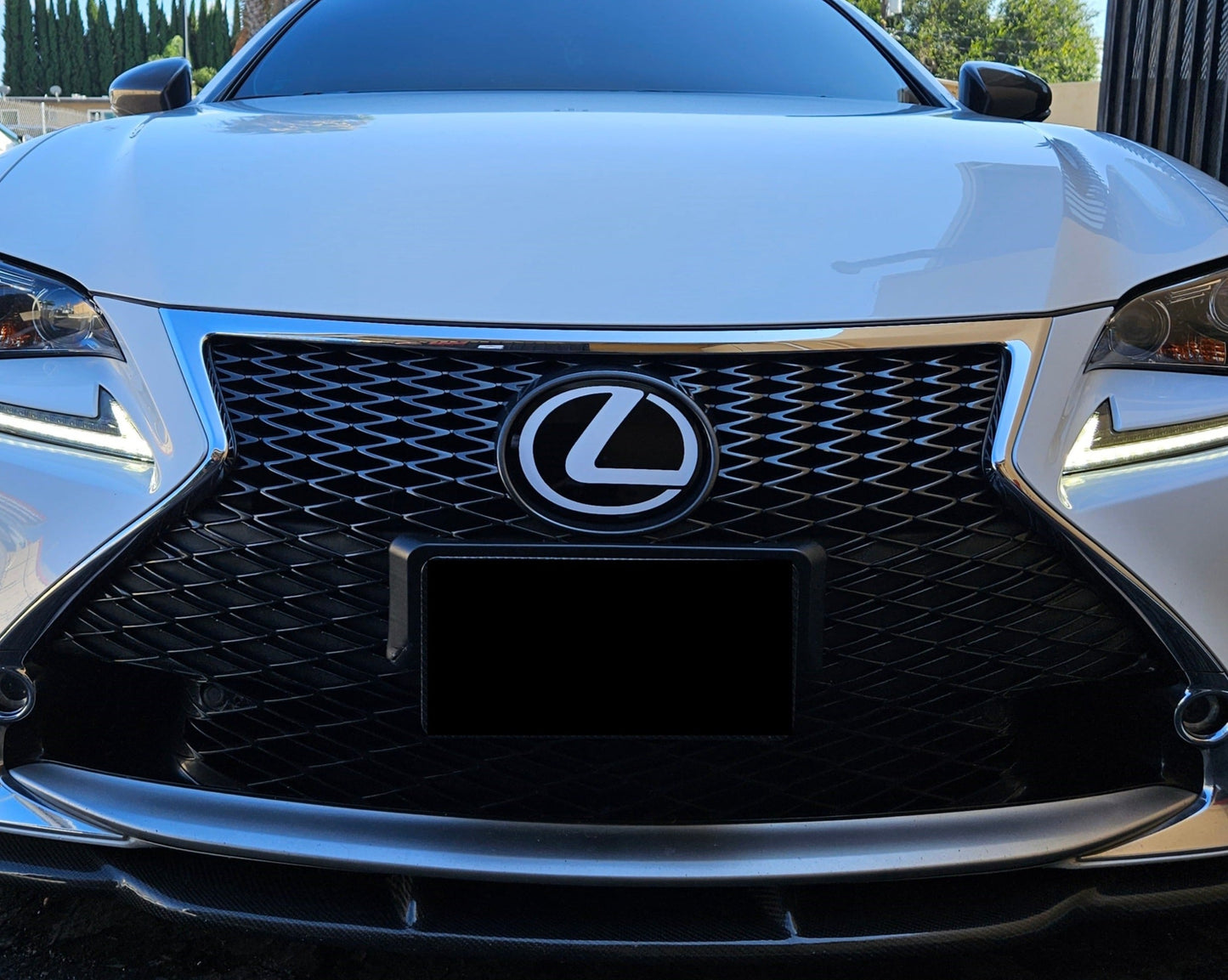 2015-2018 RC Lexus Emblem Front Vinyl Overlay