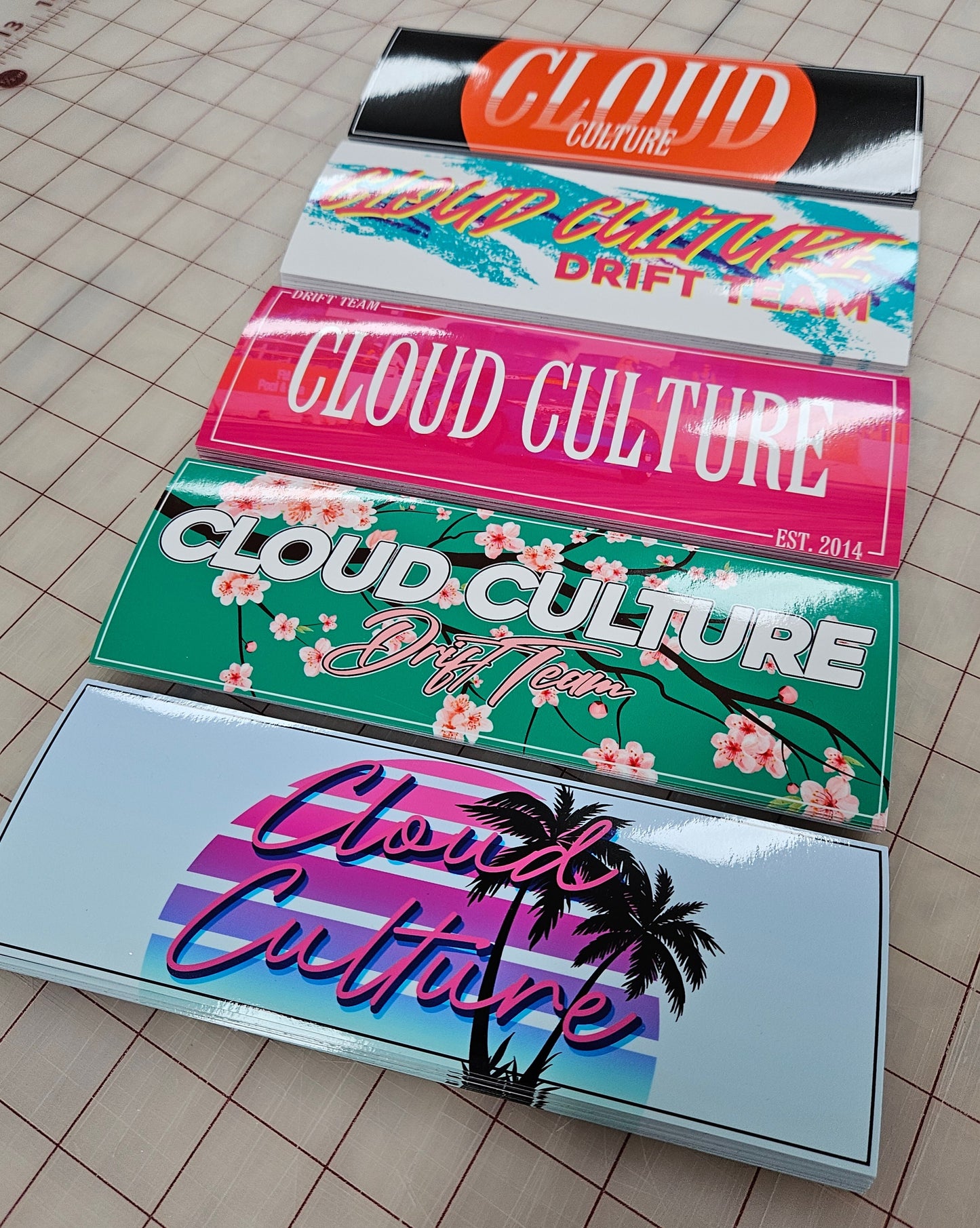 Custom Printed Bumper Stickers