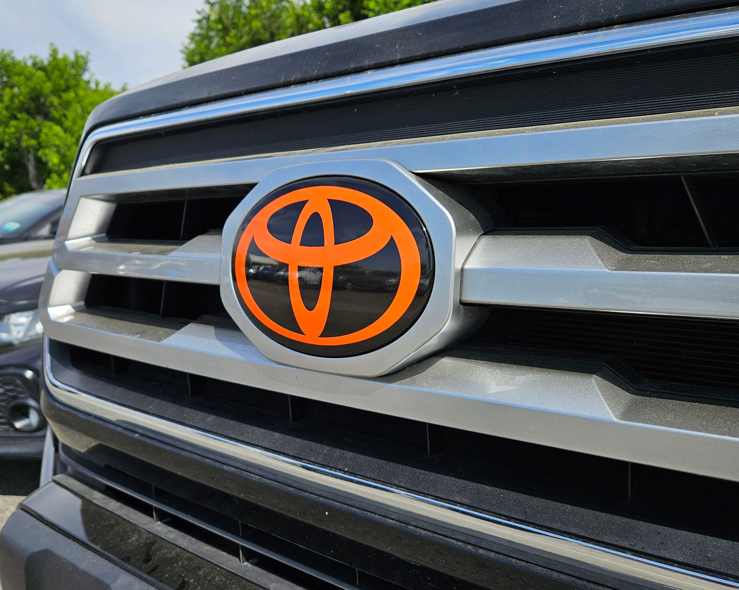 2018-2023 Toyota Tacoma Front Emblem Vinyl Overlay