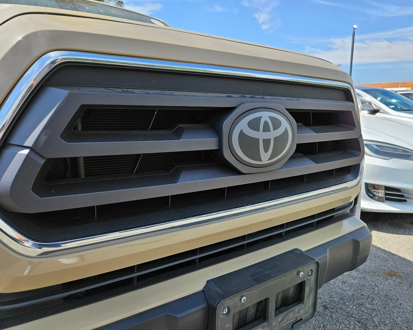 2018-2023 Toyota Tacoma Front Emblem Vinyl Overlay