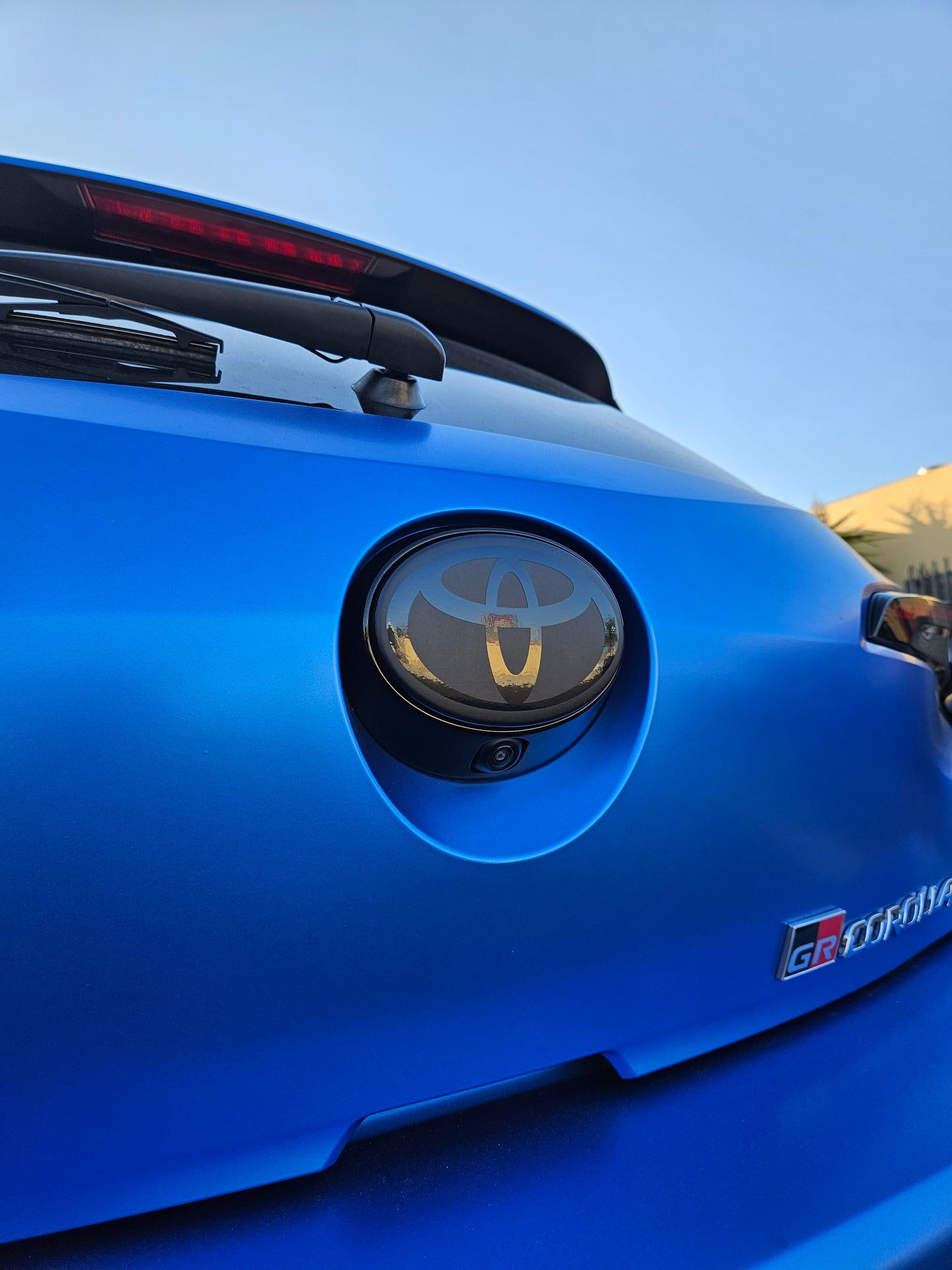 2023+ Toyota GR Corolla Stealth Emblem Vinyl Overlay Set