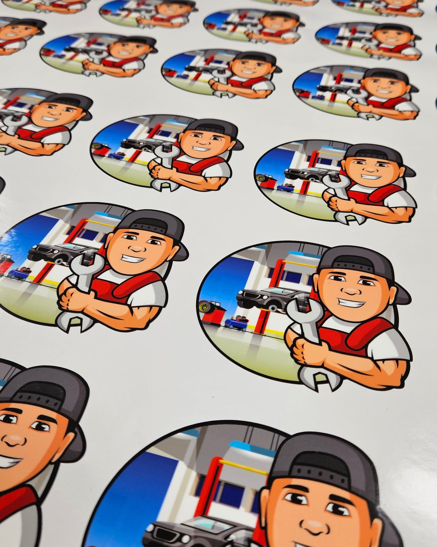 Custom Print Die-Cut Stickers