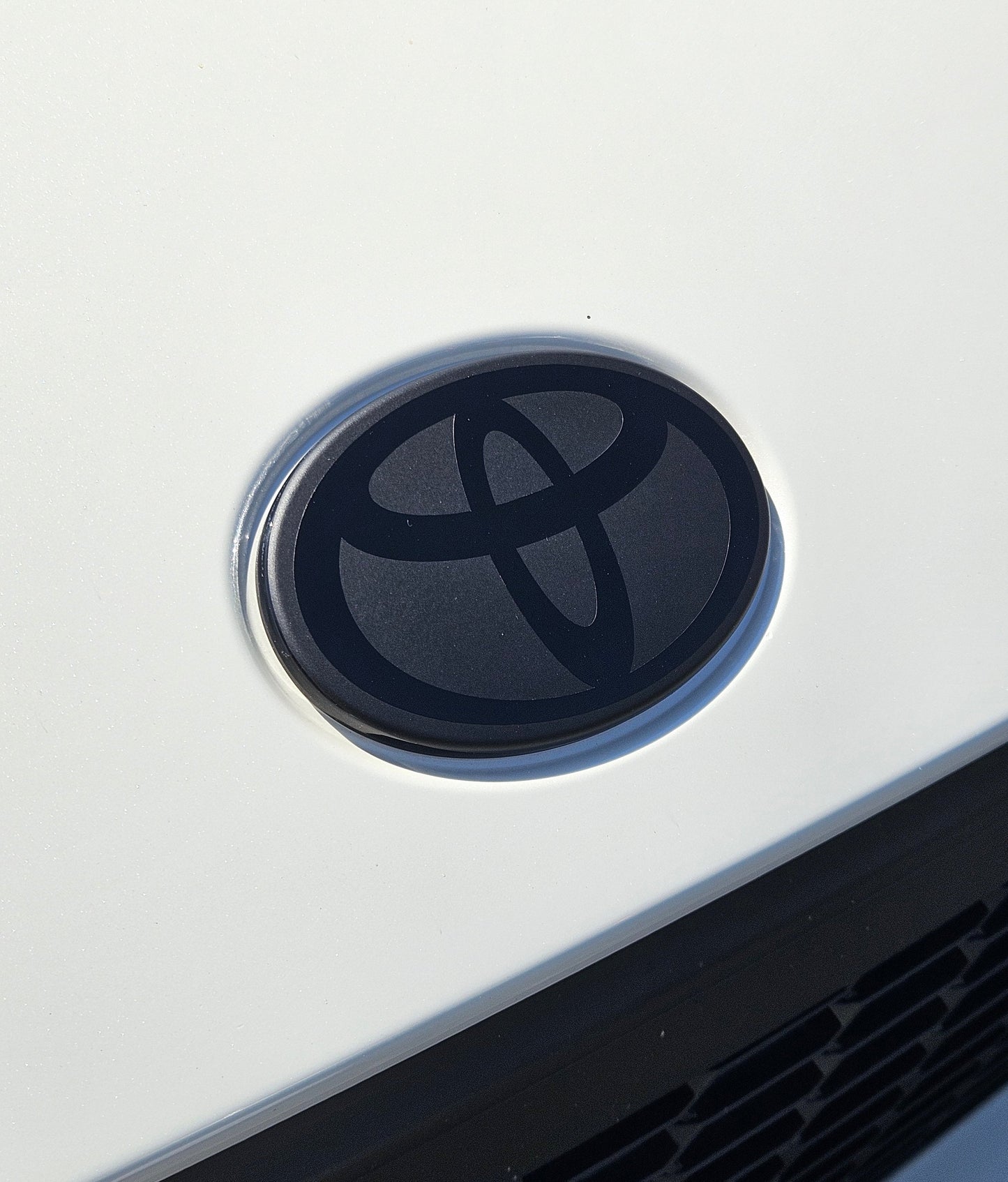 Toyota GR86 vinyl emblem overlay cover