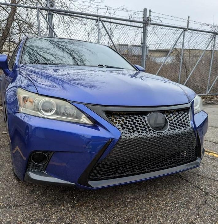 2011-2017 Lexus CT200H Stealth Emblem Vinyl Decal Overlay Set