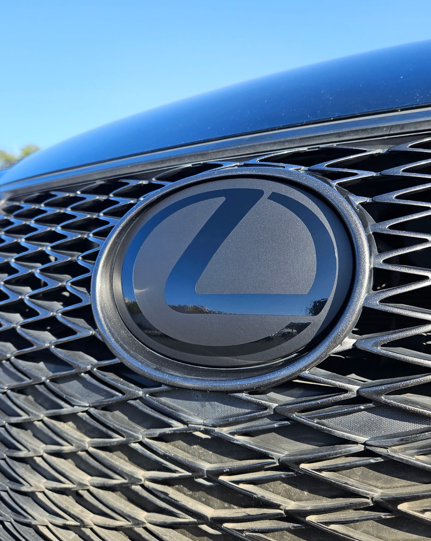 2015-2018 Lexus RC Stealth Emblem Front Vinyl Overlay