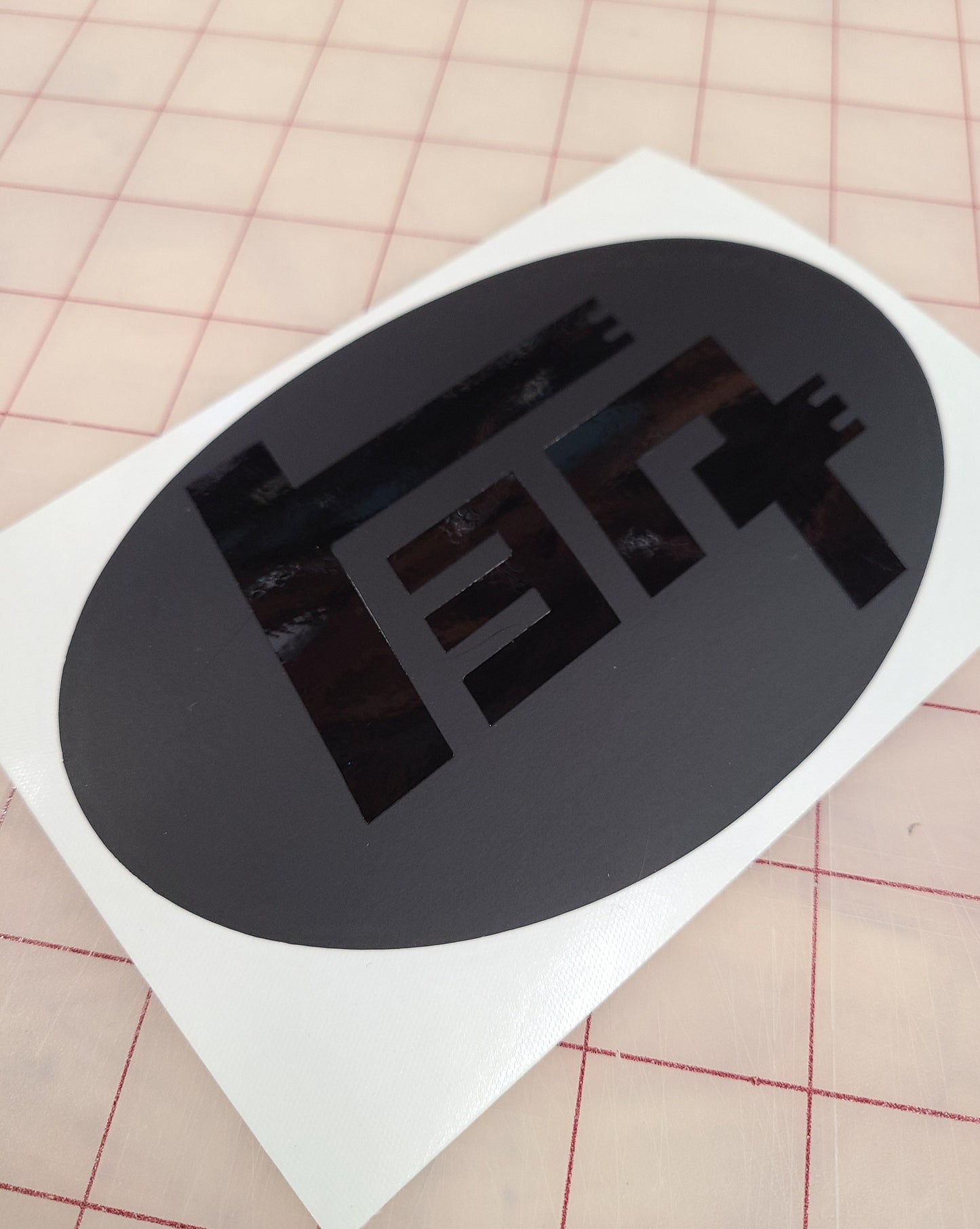 2018-2024 Toyota Camry Stealth Front Emblem Vinyl Overlay
