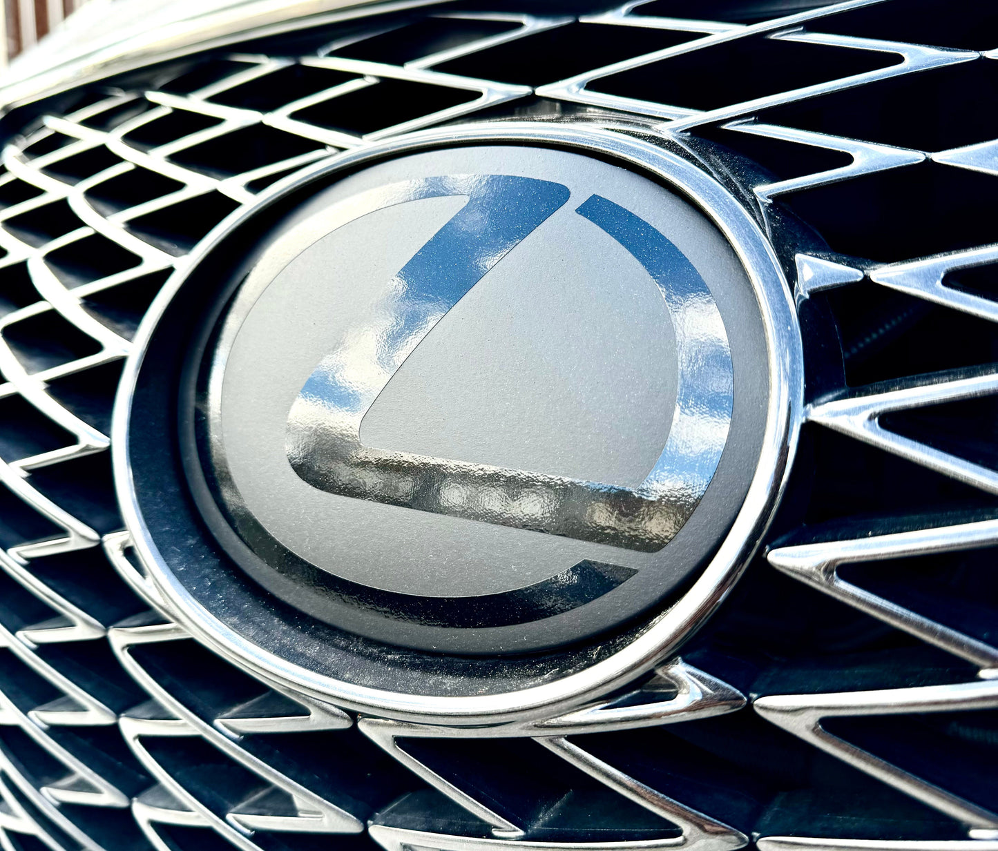 2016-2022 Lexus RX350 Stealth Emblem Overlay Vinyl SET | Front & Rear