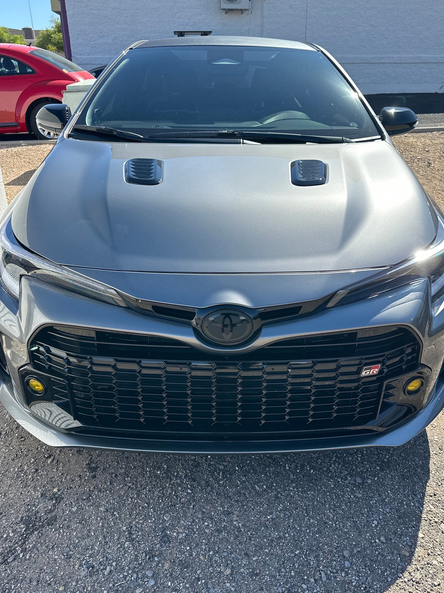 2023+ Toyota GR Corolla Stealth Emblem Vinyl Overlay Set