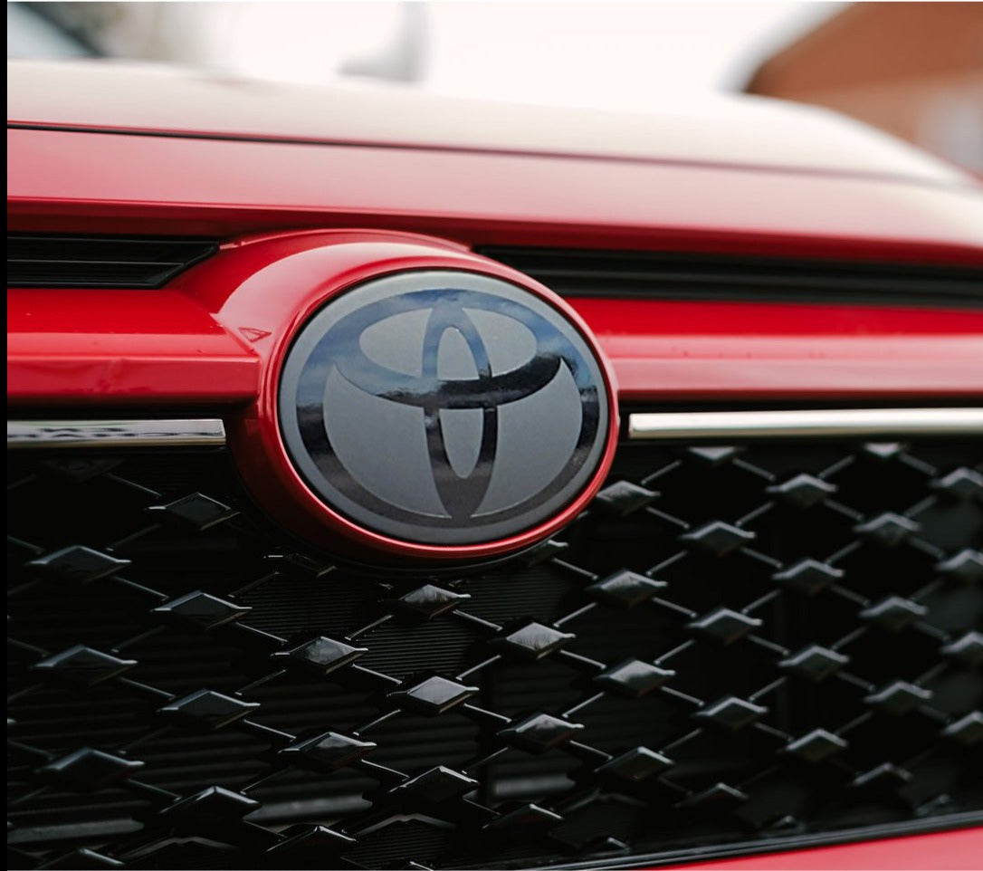 2016 - 2025 Toyota RAV4 Stealth Front Emblem Vinyl Overlay