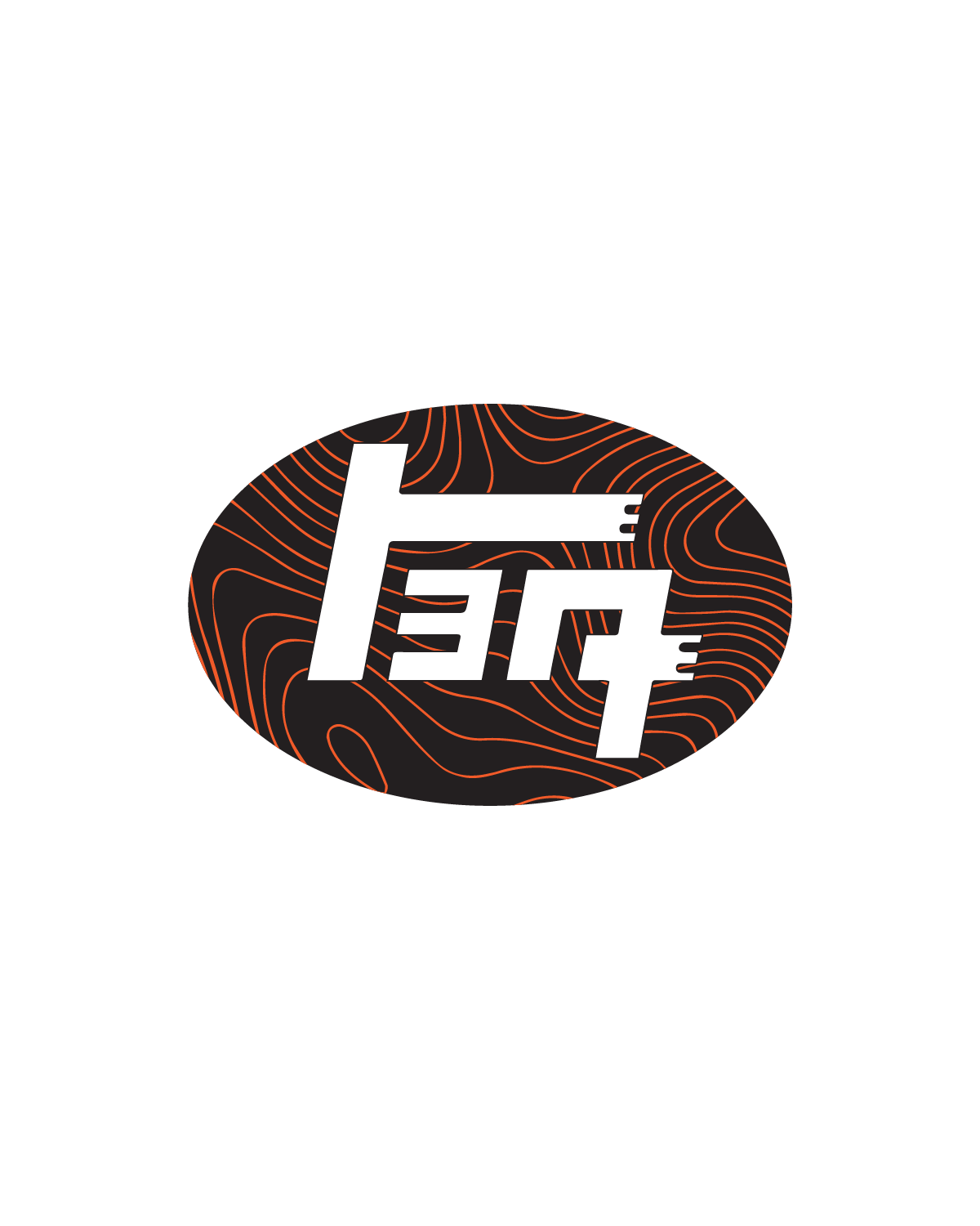 2018-2023 Toyota Tacoma Topographic Front Emblem Vinyl Overlay - "TEQ" Logo