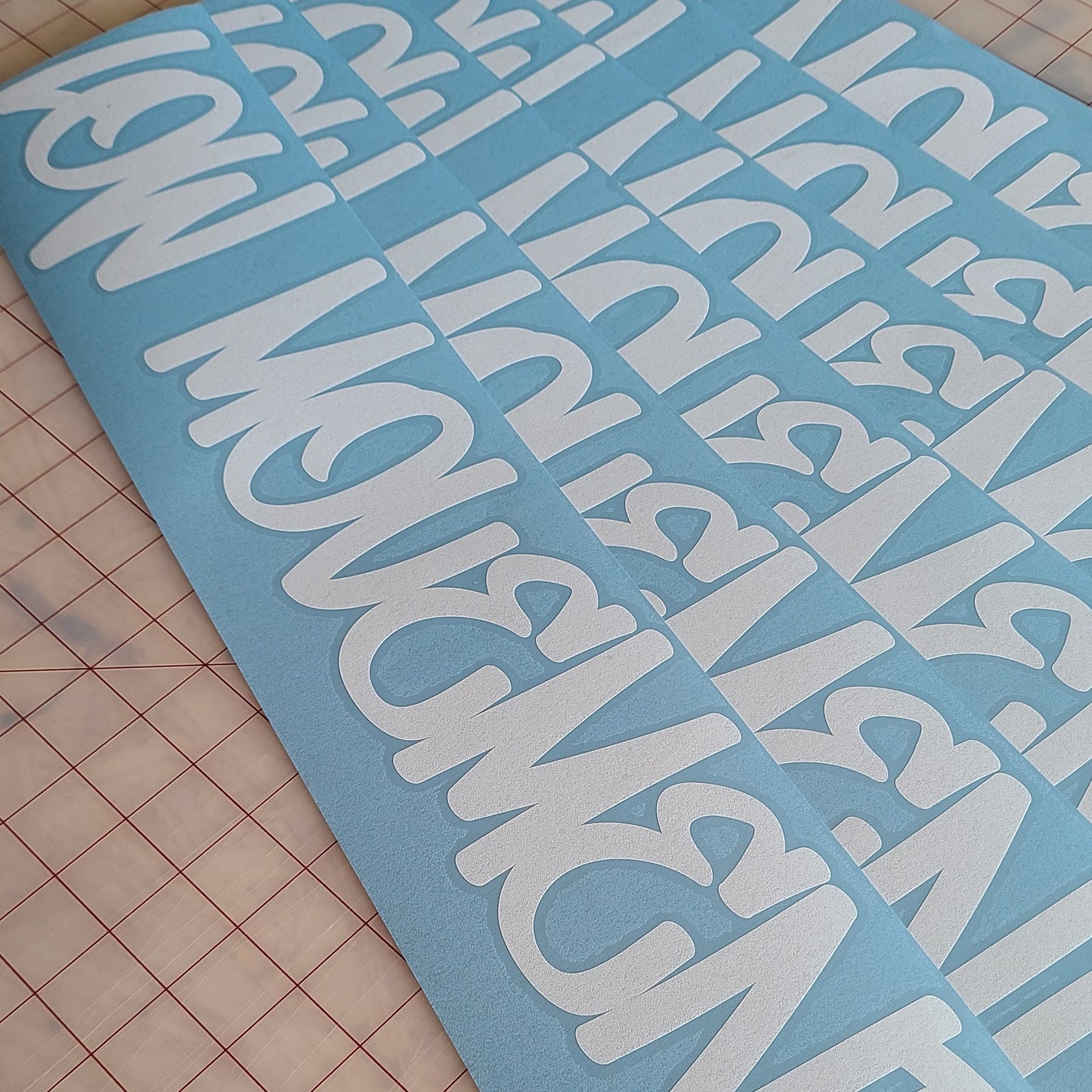 Custom Die-Cut Vinyl Window Banner