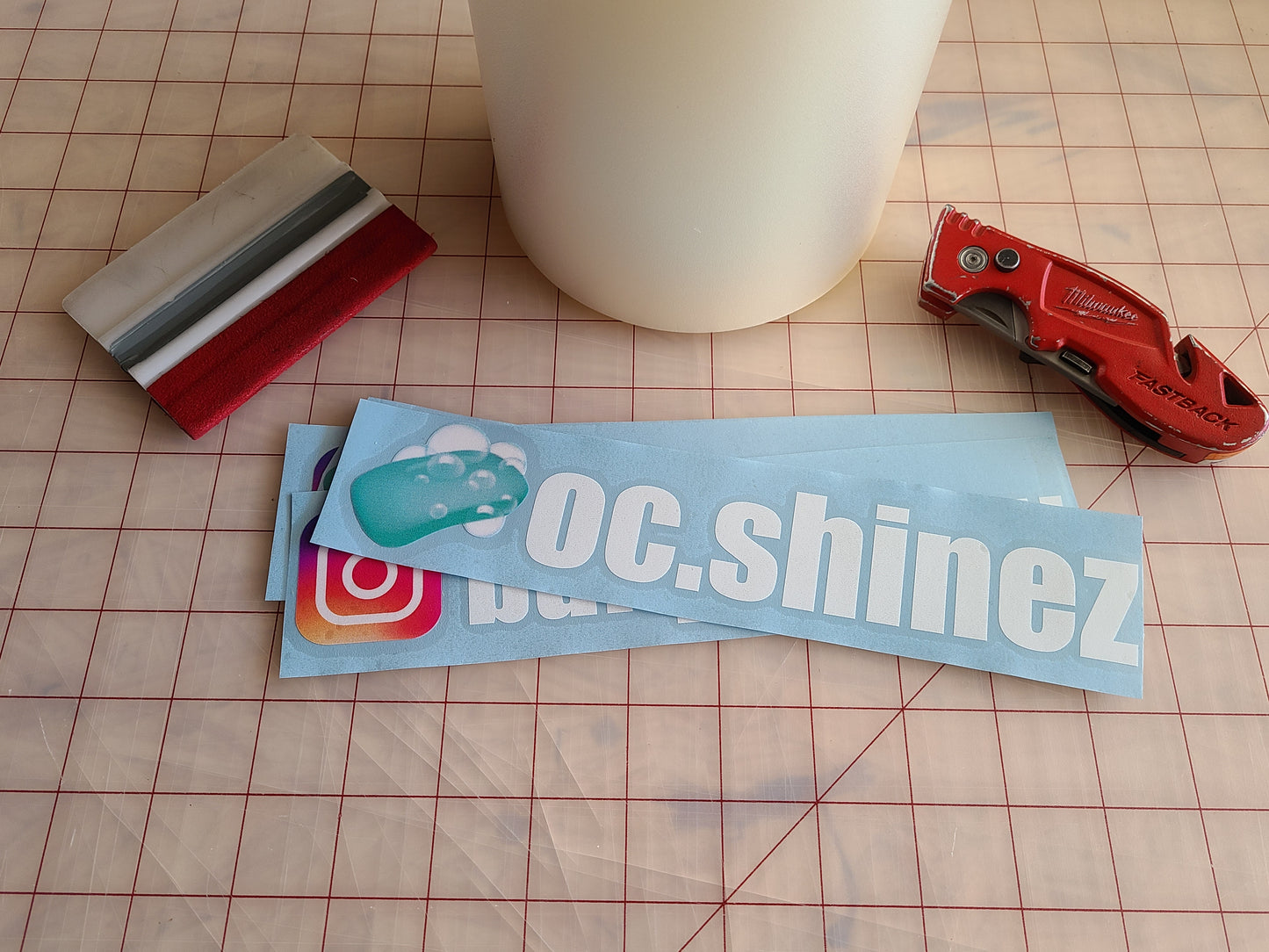 Custom Instagram Username Decals (2)