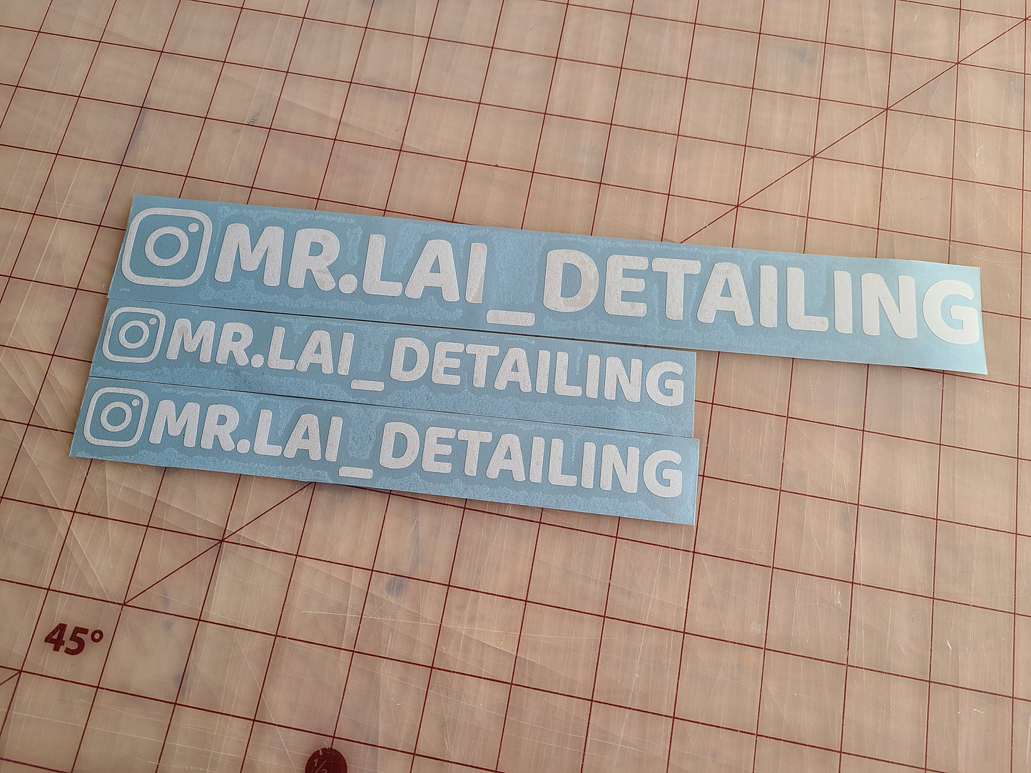 Custom Instagram Username Decals (2)