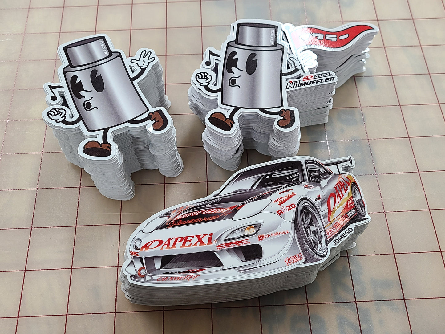 Custom Print Die-Cut Stickers