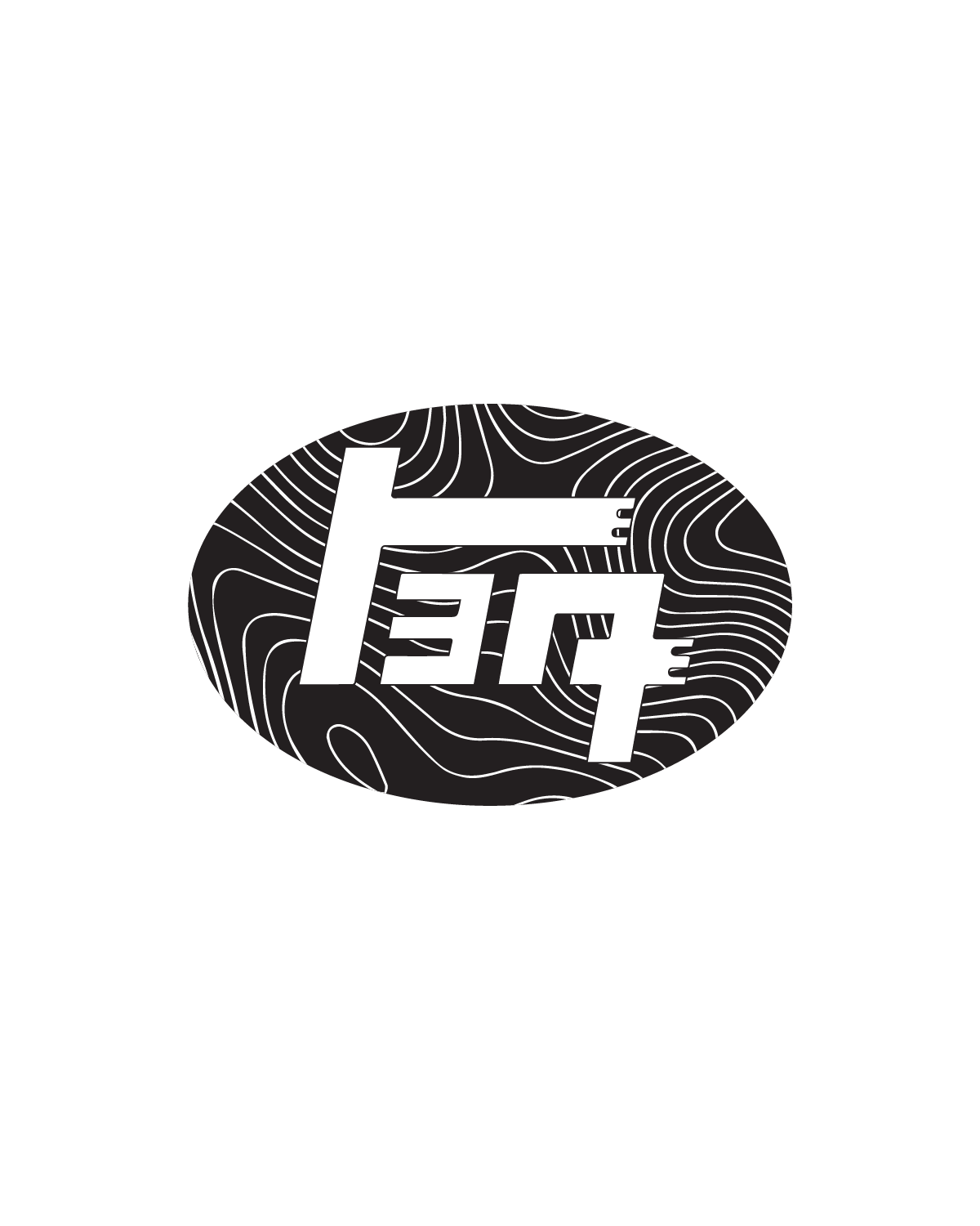 2018-2023 Toyota Tacoma Topographic Front Emblem Vinyl Overlay - "TEQ" Logo