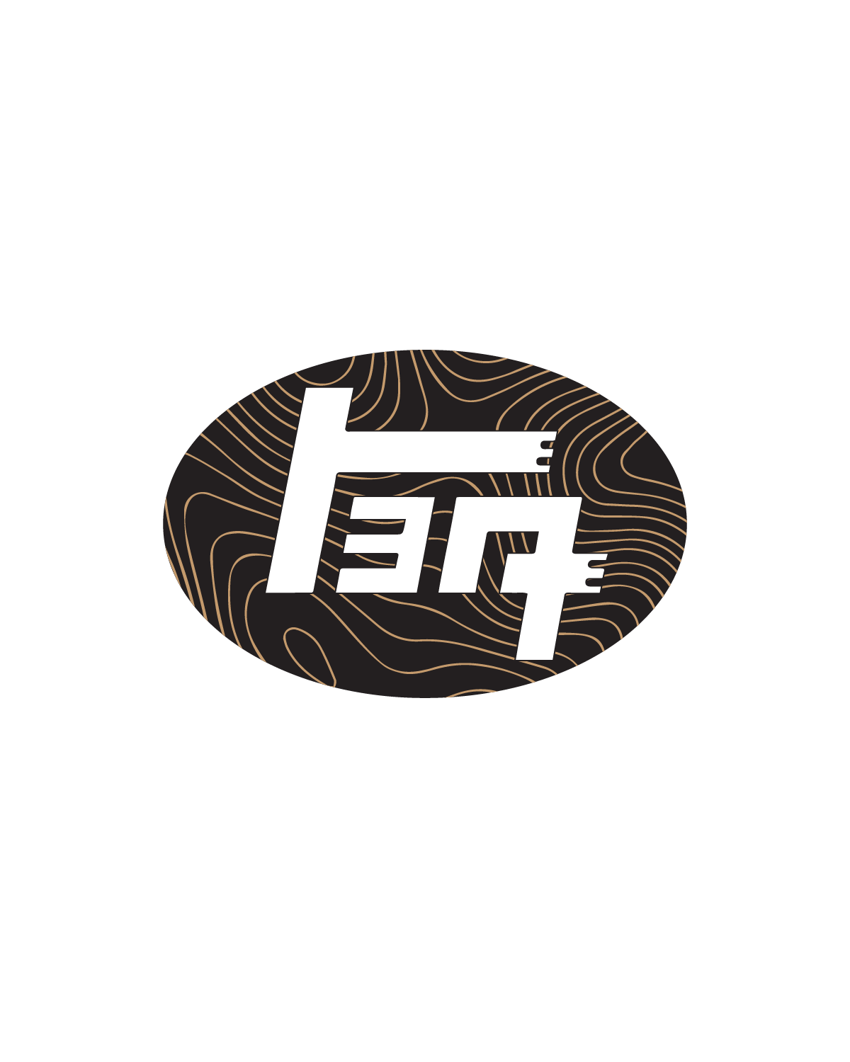 2018-2023 Toyota Tacoma Topographic Front Emblem Vinyl Overlay - "TEQ" Logo