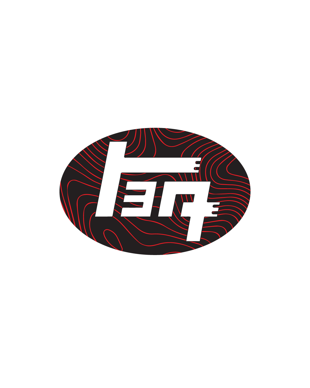 2018-2023 Toyota Tacoma Topographic Front Emblem Vinyl Overlay - "TEQ" Logo