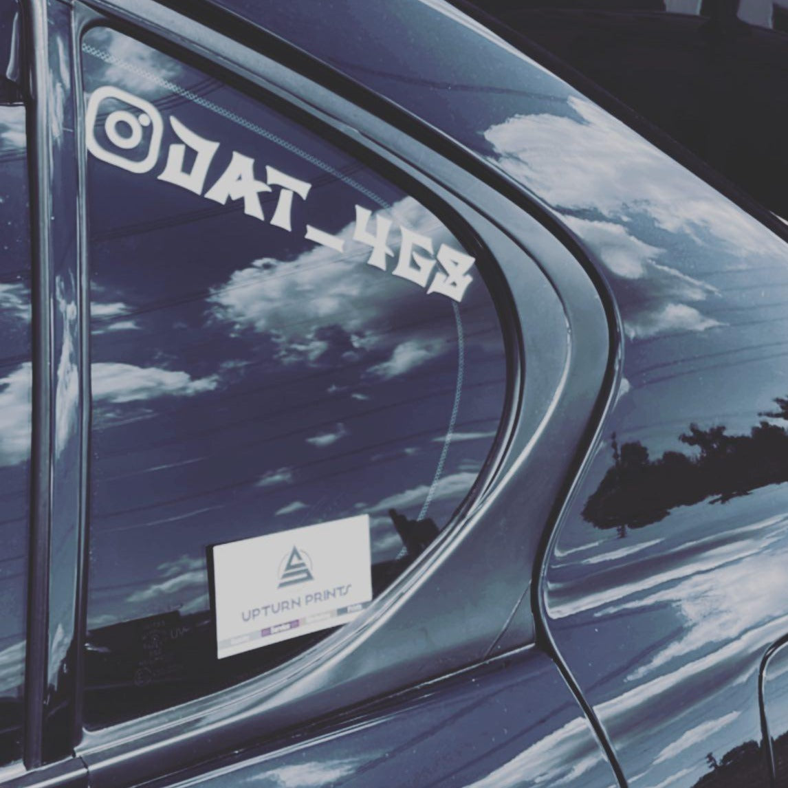 Custom Instagram Username Decals (2)