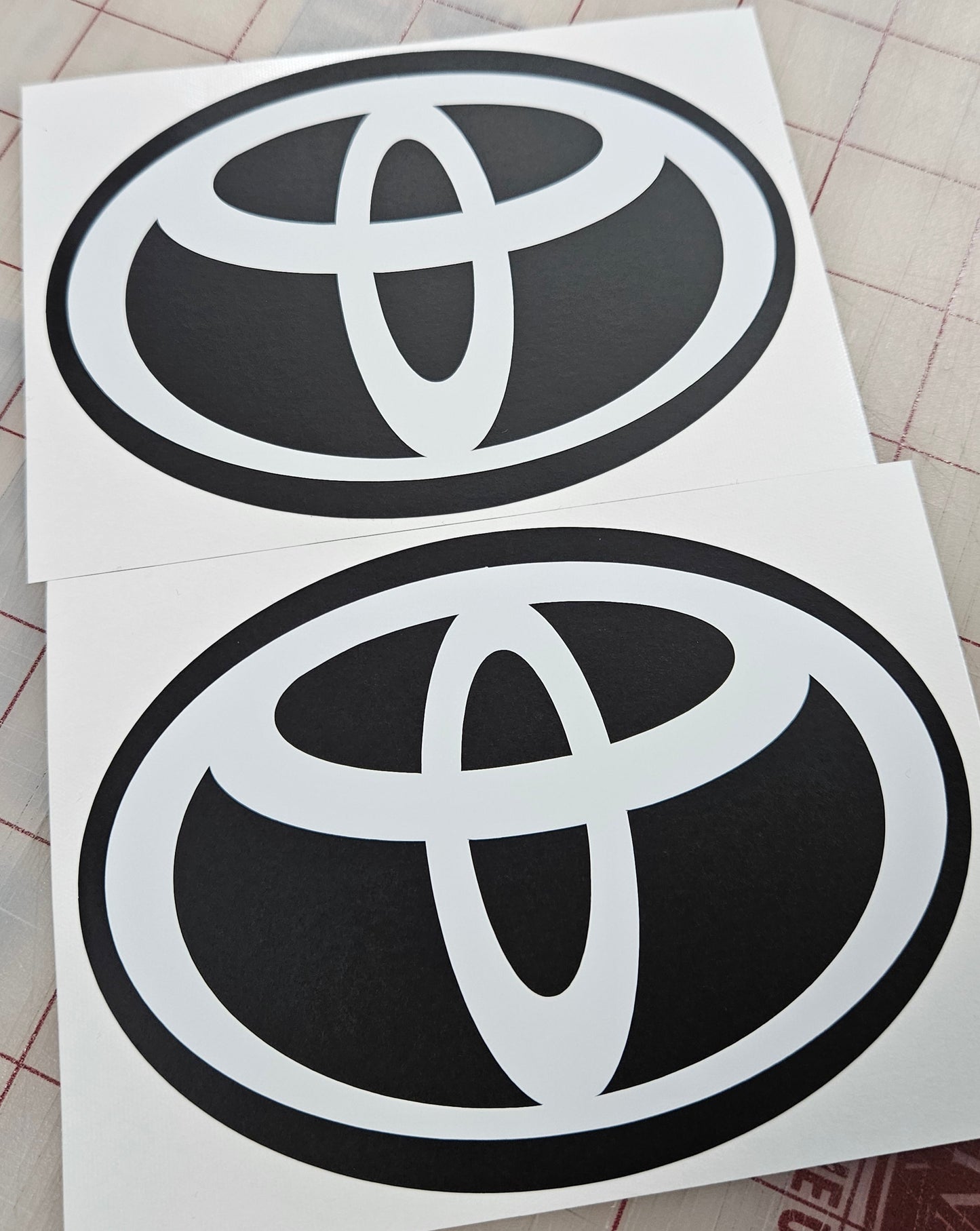2022-2024 Toyota GR86 Emblem Vinyl Overlay Decal Set