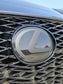 Stealth Lexus Emblem Front Only Vinyl Overlay Decal | IS,ES,RX