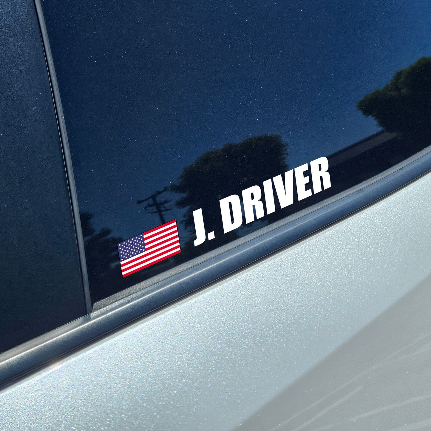 Racing Driver Name & Flag Decals