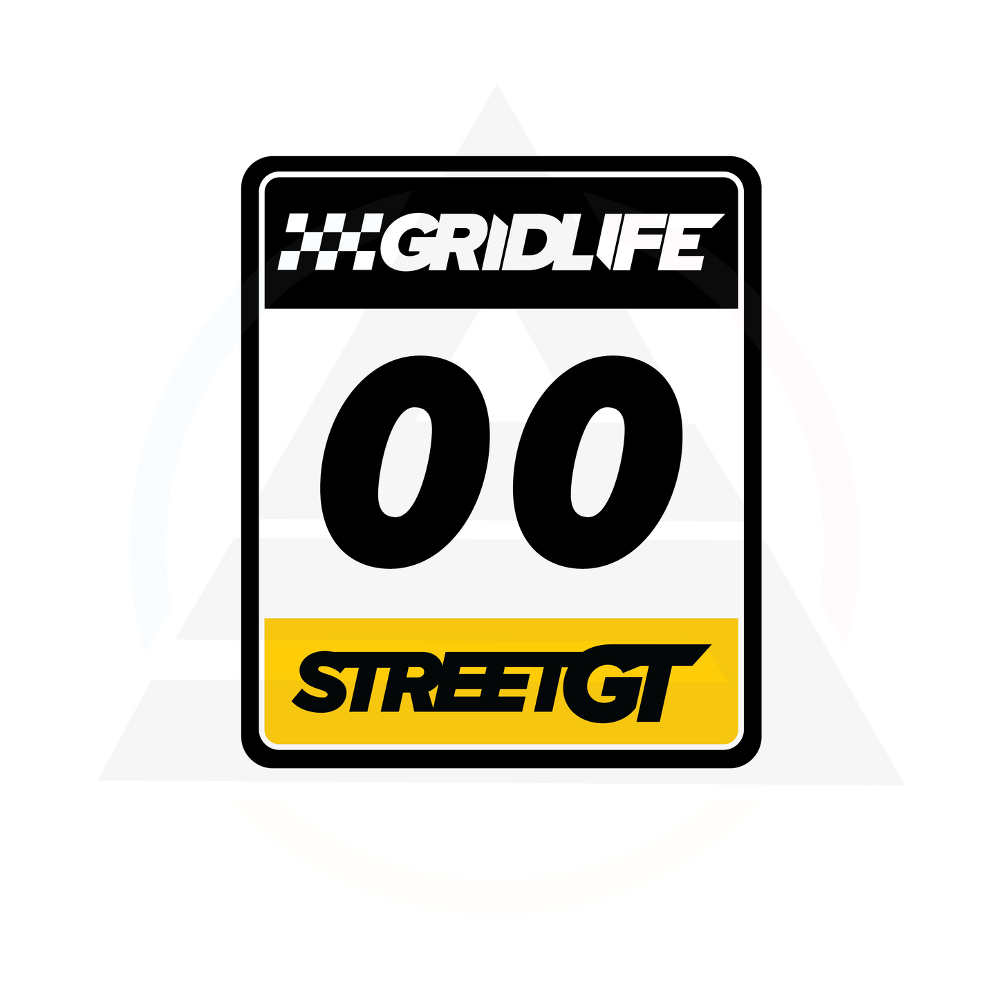 Gridlife Race Numbers - Time Attack