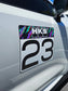 Custom Vintage HKS Power Inspired Door Cards Set | Vinyl Sticker or Reusable Magnet