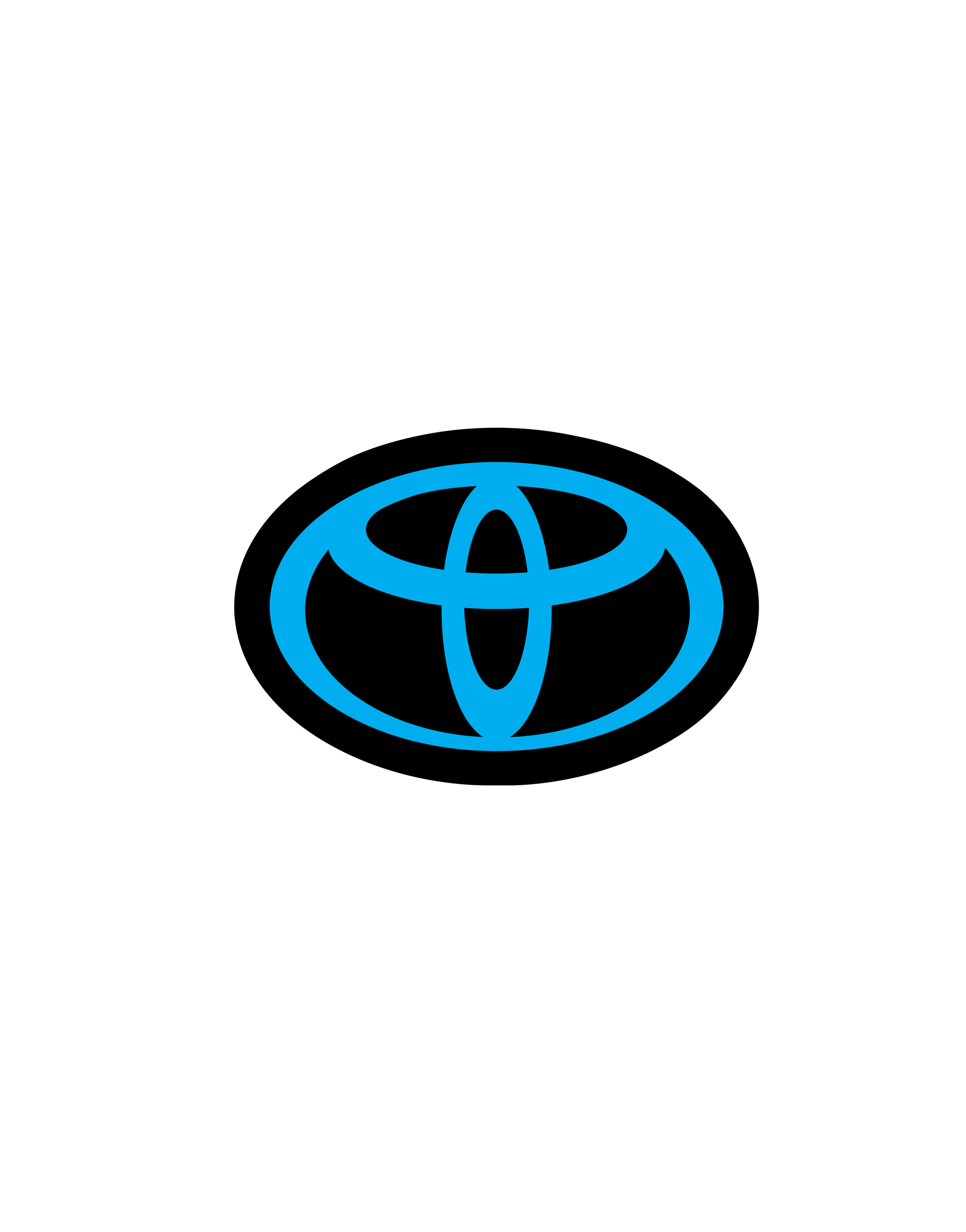 Toyota Logo Emblem (Individual) – Custom Carbon Emblems