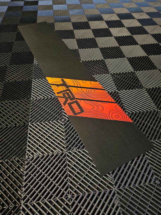 Topographic TRD Heritage Stripe Windshield Banner