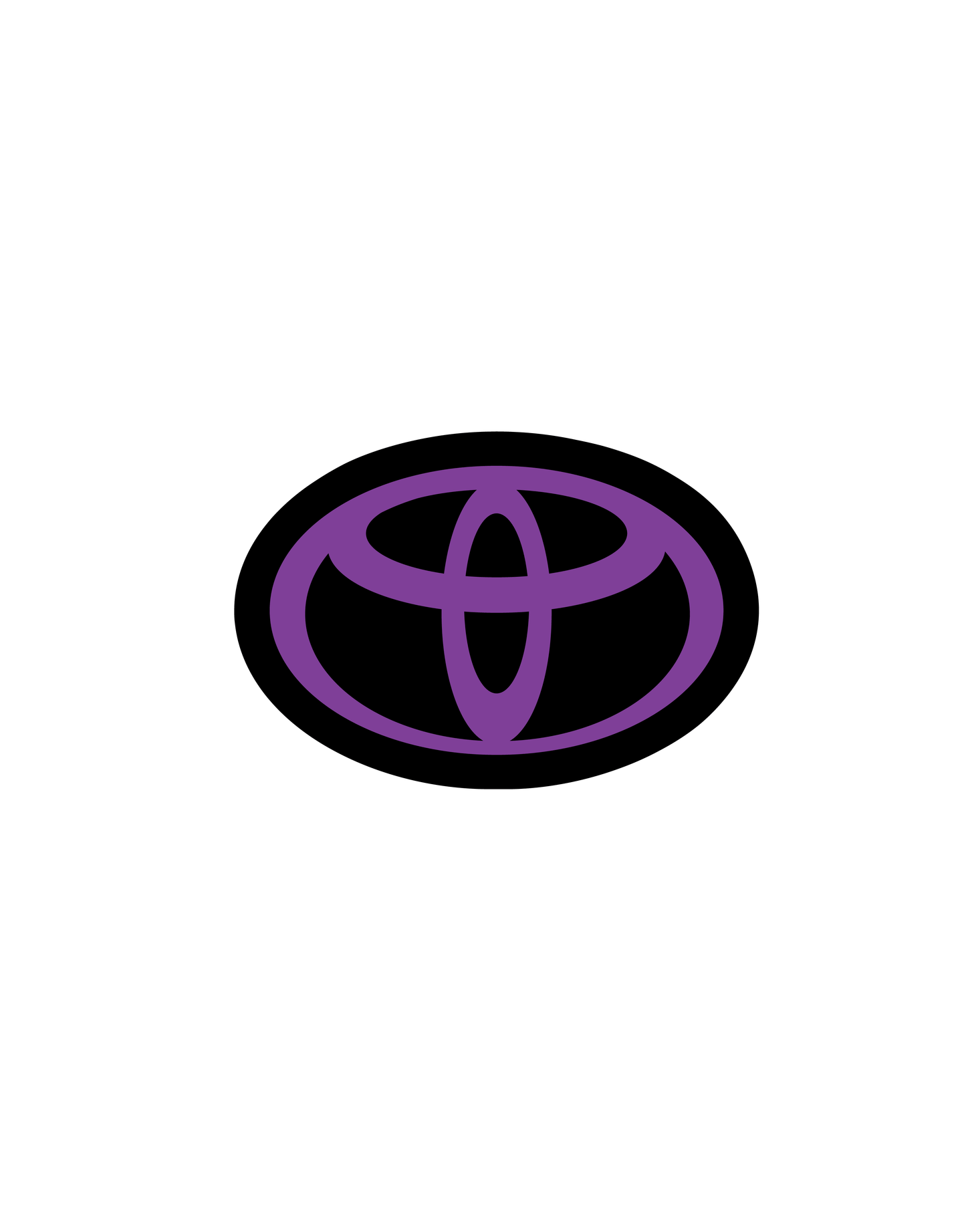 2018-2023 Toyota Tacoma Front Emblem Vinyl Overlay