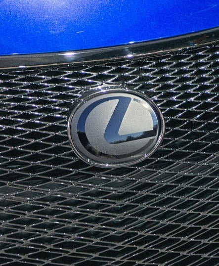 Lexus RCF/GSF Stealth Emblem Front Vinyl Overlay