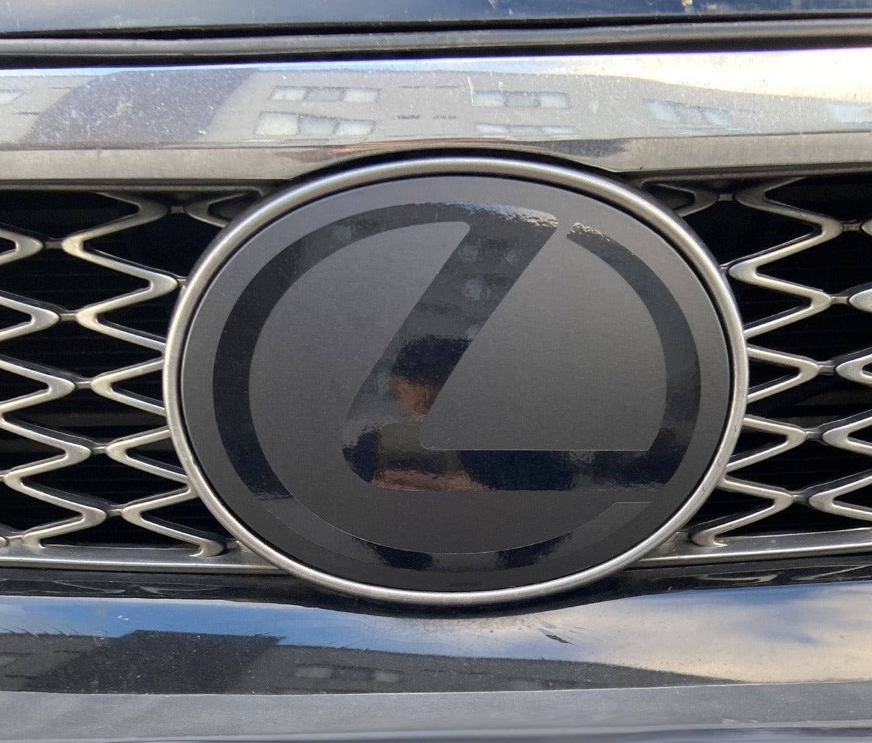 2011-2017 Lexus CT200H Stealth Emblem Vinyl Decal Overlay Set
