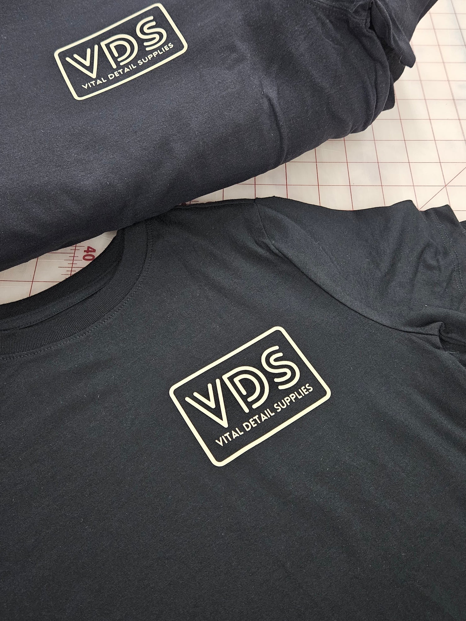 shirts printed for VDS, a local small business 