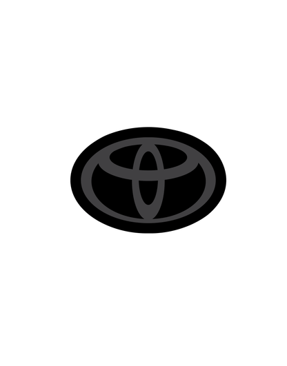 2023+ Toyota GR Corolla Hatchback Emblem Vinyl Overlay Set