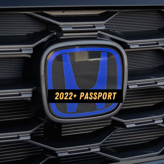 2022 - 2025 Honda Passport Front Emblem Overlay Vinyl Decal