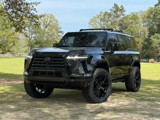 2024+ Lexus GX550 Stealth Front Vinyl Emblem Overlay