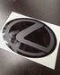 2015-2018 Lexus RC Stealth Emblem Front Vinyl Overlay