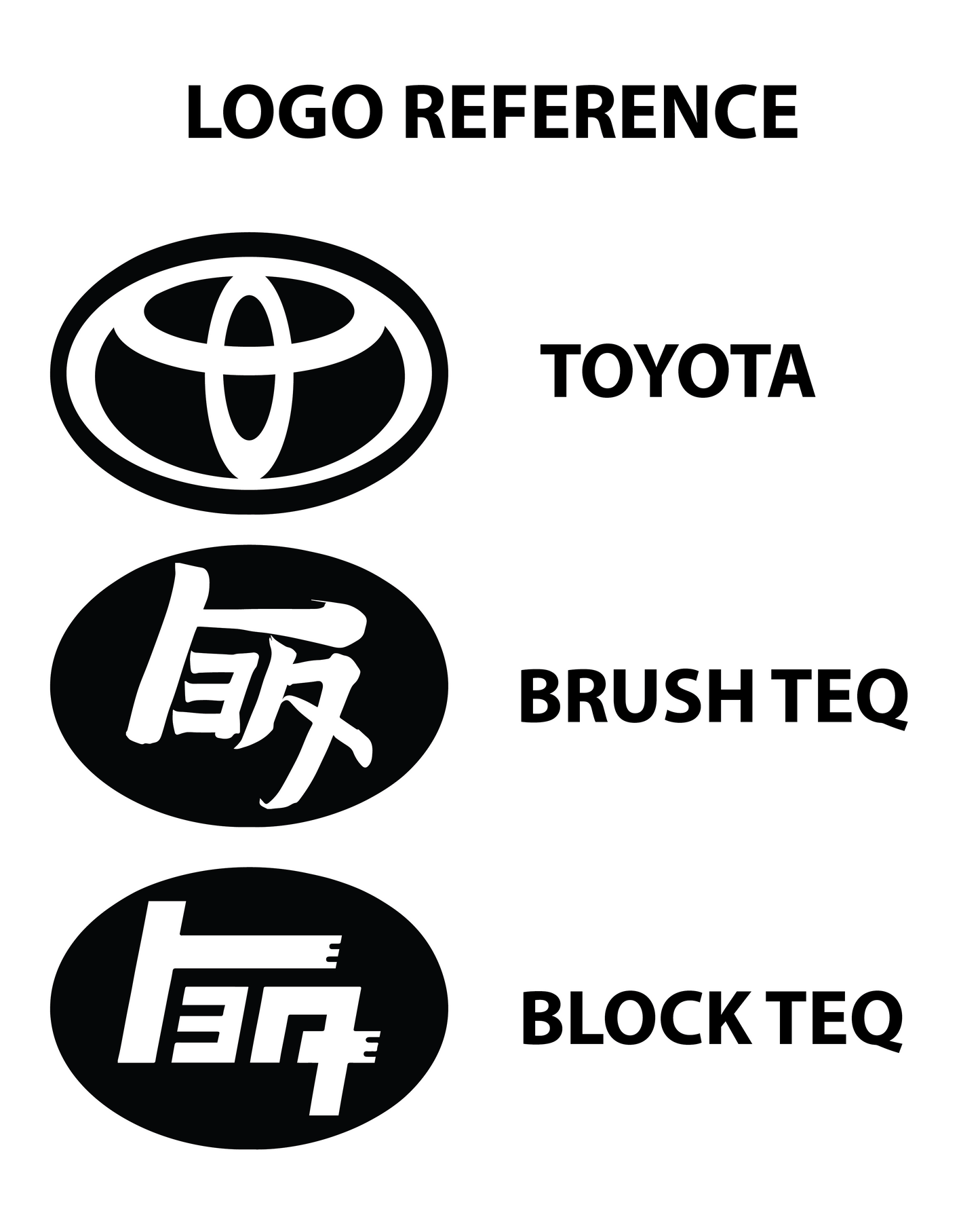 2021-2024 Toyota Corolla Cross Stealth Front Emblem Vinyl Overlay
