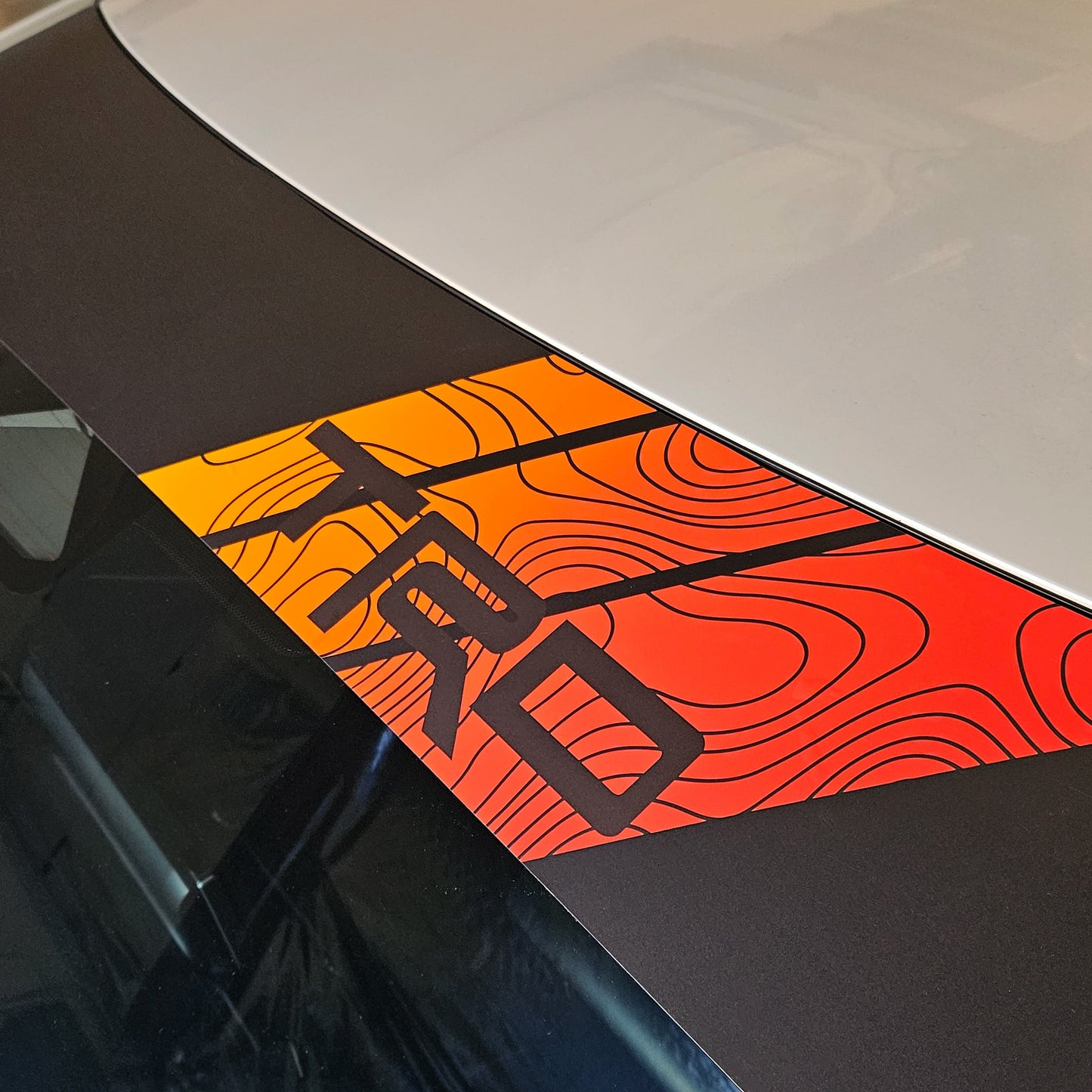 Topographic TRD Heritage Stripe Windshield Banner
