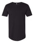 fully customizable next level cotton long body short sleeve tee shirt in multiple sizes and colors