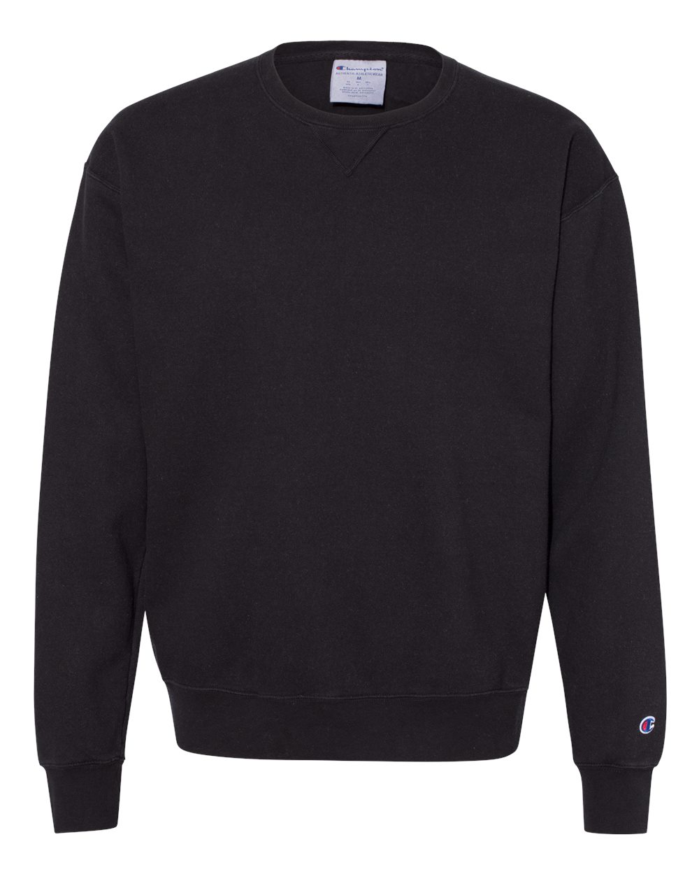 fully customizable champion garment dyed crewneck sweater for your brand in multiple colors
