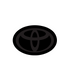 2018-2023 Toyota Emblem Stealth Front Vinyl Overlay
