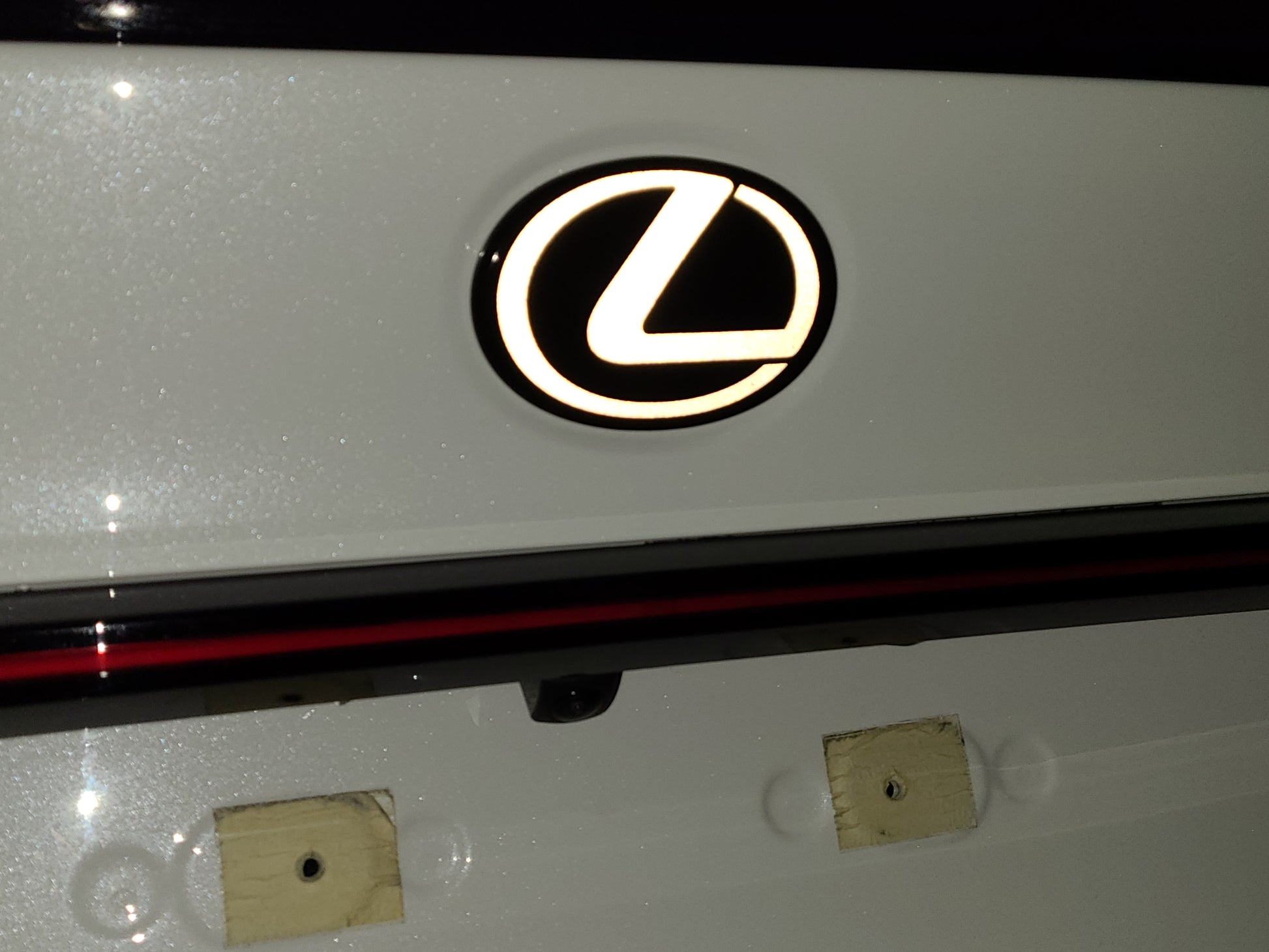 FOR 2021-2026 Lexus IS Front & Rear Emblem SMOKE FOR 2021-2026 Lexus IS Front & Rear Emblem SMOKE