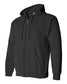 custom apparel gildan heavy blend full-zip pullover sweater hoodie in multiple sizes and colors