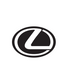 2015-2018 RC Lexus Emblem Front Vinyl Overlay